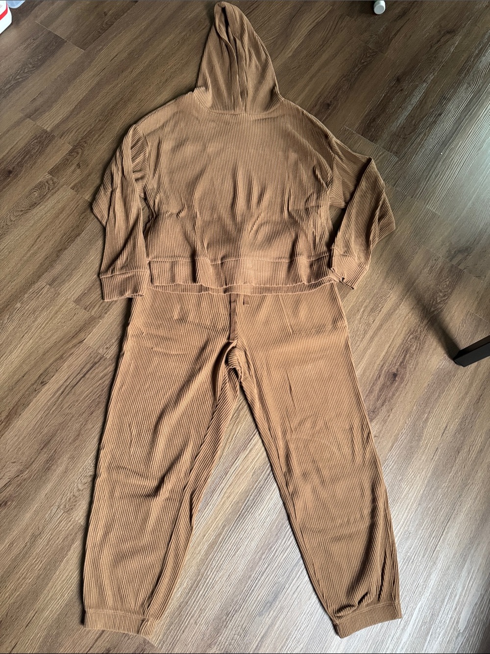 GAP Ribbed Jogger Set with Hoodie - Size L